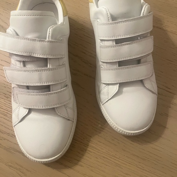 [Isabel Marant] Velcro sneakers with yellow accent - Picture 11 of 12